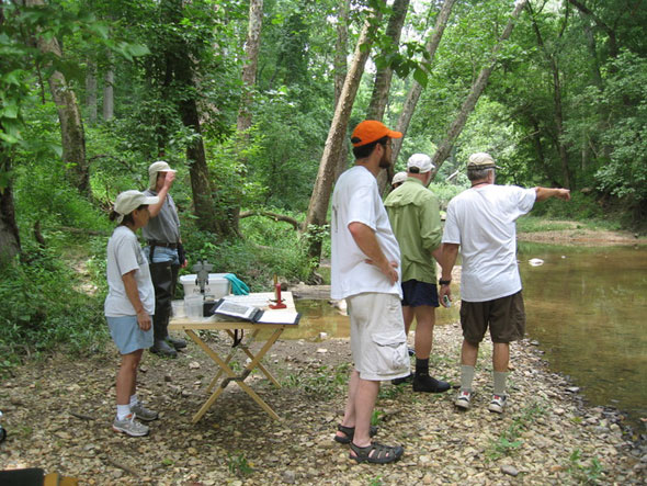 1 - The team decides where to sample